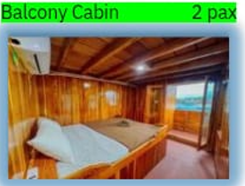 Balcony Cabin kaisar cruises