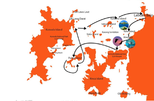 Komodo Island Tour Packages Itinerary