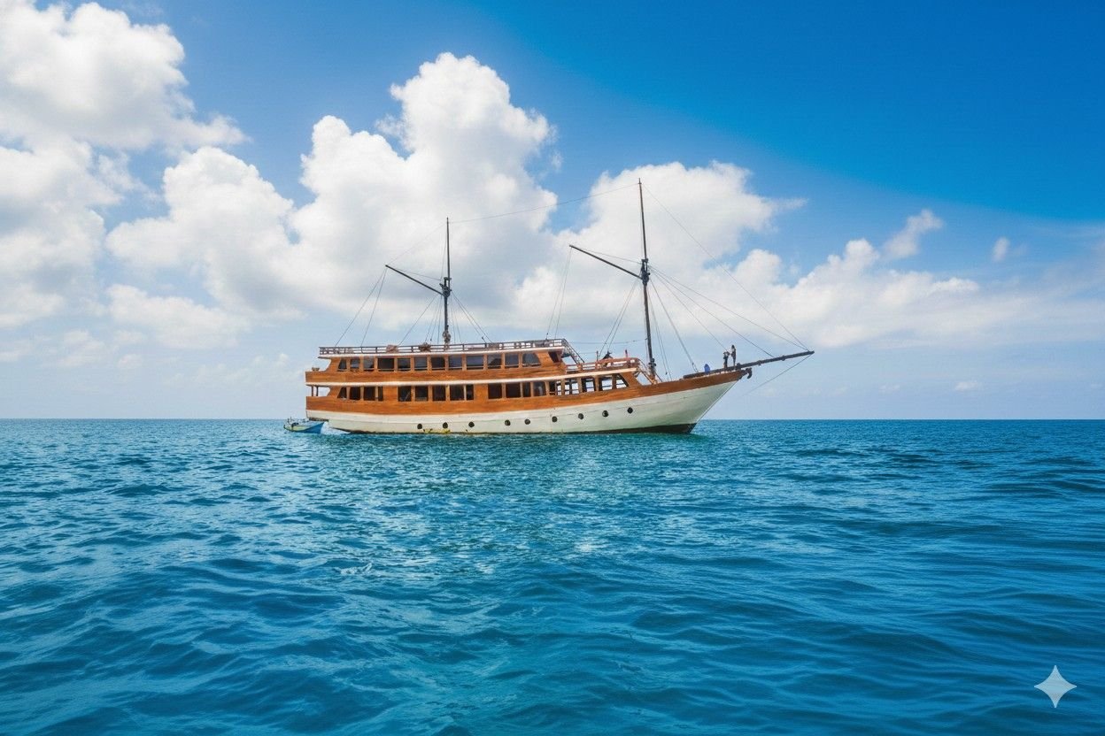 Makkadina Cruise Lombok to Komodo Boat Tour