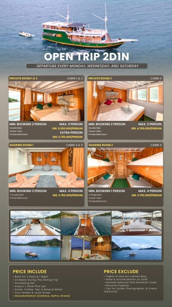 2D/1N tour Komodo Island Dahayu